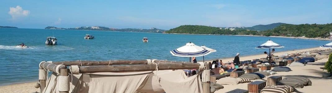 Bophut Beach - Restaurants, Bars, Pubs, Cafes, Markets, Map, Koh Samui